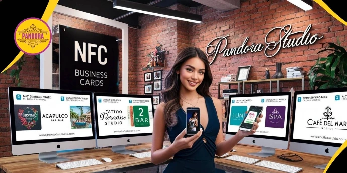 Imagen de cómo se ofrecen las tarjetas NFC